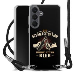 Carry Case Stoff schwarz/silber