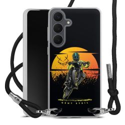 Carry Case Stoff schwarz/silber