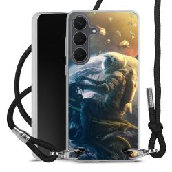 Carry Case Stoff schwarz/silber