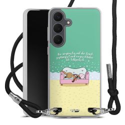 Carry Case Stoff schwarz/silber