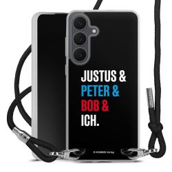 Carry Case Stoff schwarz/silber