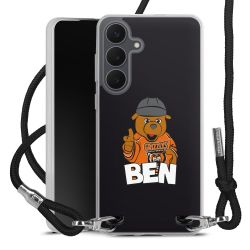 Carry Case Stoff schwarz/silber