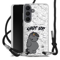 Carry Case Stoff schwarz/silber