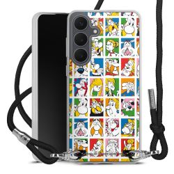 Carry Case Stoff schwarz/silber