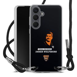 Carry Case Stoff schwarz/silber