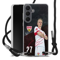 Carry Case Stoff schwarz/silber