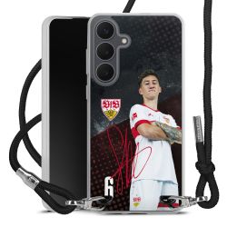 Carry Case Stoff schwarz/silber