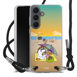 Carry Case Stoff schwarz/silber