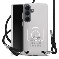 Carry Case Stoff schwarz/silber