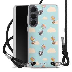 Carry Case Stoff schwarz/silber