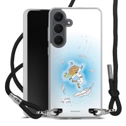 Carry Case Stoff schwarz/silber