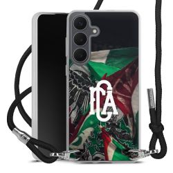 Carry Case Stoff schwarz/silber