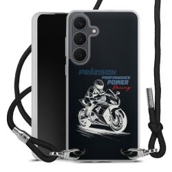 Carry Case Stoff schwarz/silber