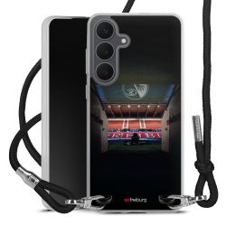 Carry Case Stoff schwarz/silber