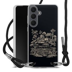 Carry Case Stoff schwarz/silber