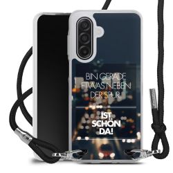 Carry Case Stoff schwarz/silber