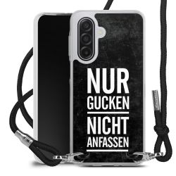 Carry Case Stoff schwarz/silber