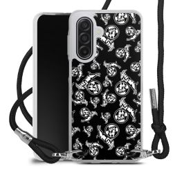 Carry Case Stoff schwarz/silber