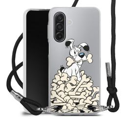 Carry Case Stoff schwarz/silber