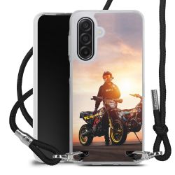 Carry Case Stoff schwarz/silber