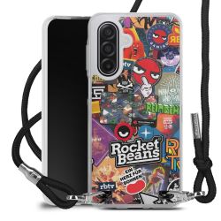 Carry Case Stoff schwarz/silber