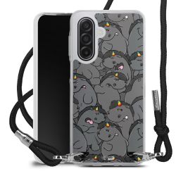 Carry Case Stoff schwarz/silber