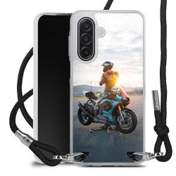 Carry Case Stoff schwarz/silber