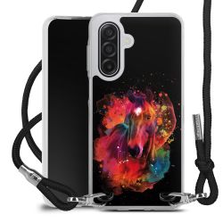 Carry Case Stoff schwarz/silber