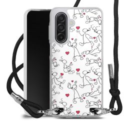 Carry Case Stoff schwarz/silber