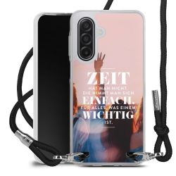 Carry Case Stoff schwarz/silber