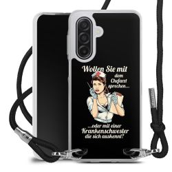 Carry Case Stoff schwarz/silber