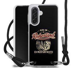 Carry Case Stoff schwarz/silber