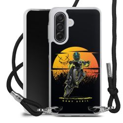 Carry Case Stoff schwarz/silber