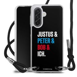 Carry Case Stoff schwarz/silber