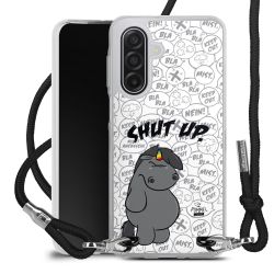 Carry Case Stoff schwarz/silber