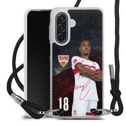 Carry Case Stoff schwarz/silber