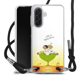 Carry Case Stoff schwarz/silber