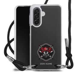 Carry Case Stoff schwarz/silber