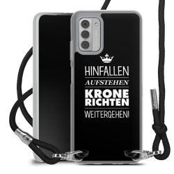 Carry Case Stoff schwarz/silber