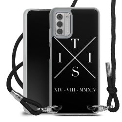 Carry Case Stoff schwarz/silber