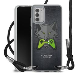 Carry Case Stoff schwarz/silber