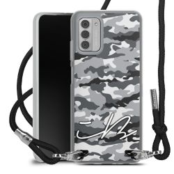 Carry Case Stoff schwarz/silber