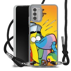 Carry Case Stoff schwarz/silber