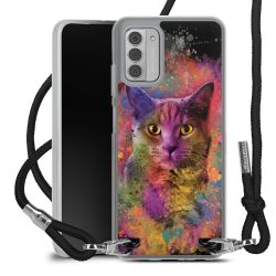 Carry Case Stoff schwarz/silber