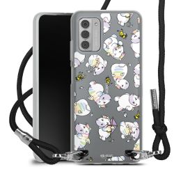 Carry Case Stoff schwarz/silber