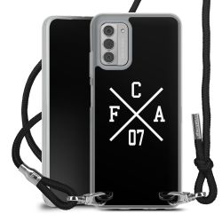 Carry Case Stoff schwarz/silber