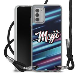 Carry Case Stoff schwarz/silber