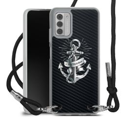 Carry Case Stoff schwarz/silber