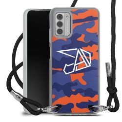 Carry Case Stoff schwarz/silber