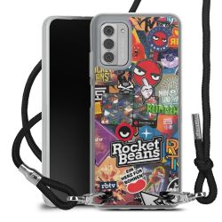 Carry Case Stoff schwarz/silber